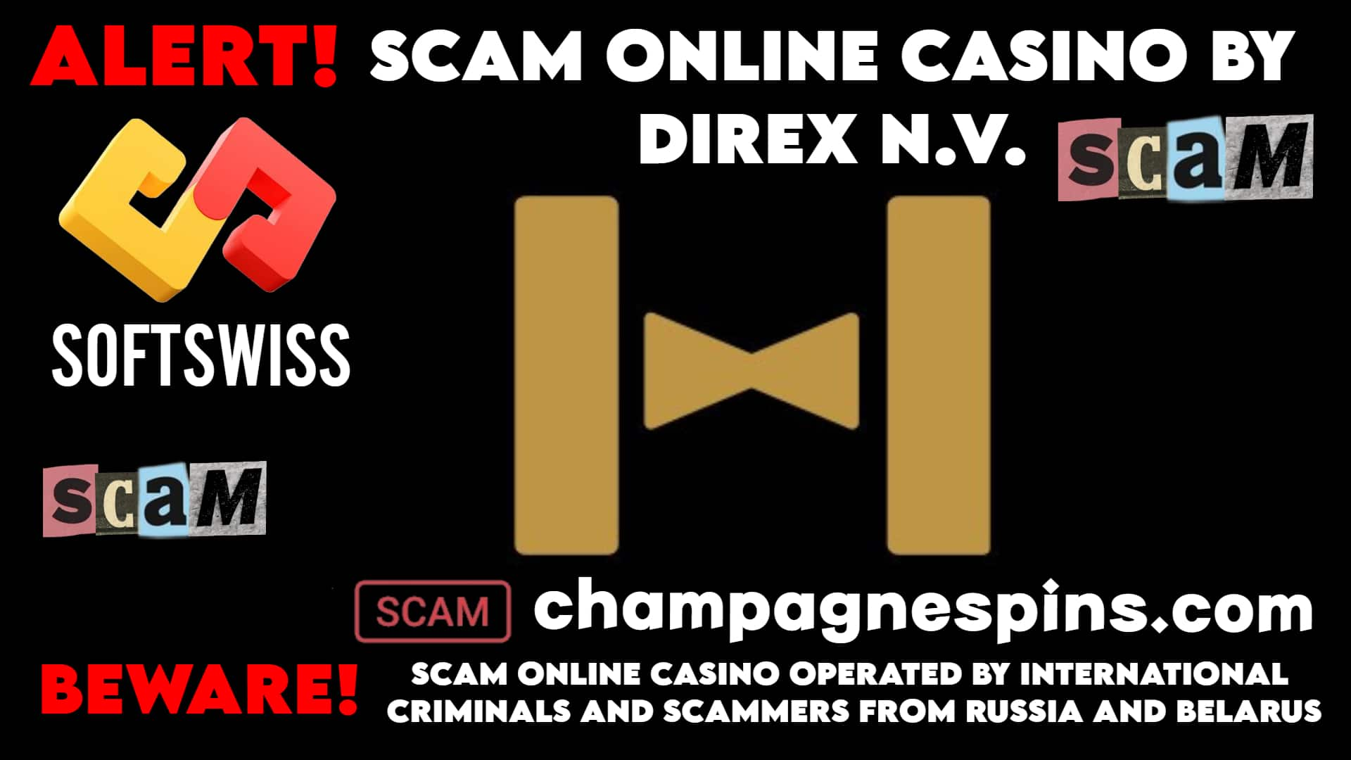 Champagne Spins - softswiss scam - Casino by Softswiss